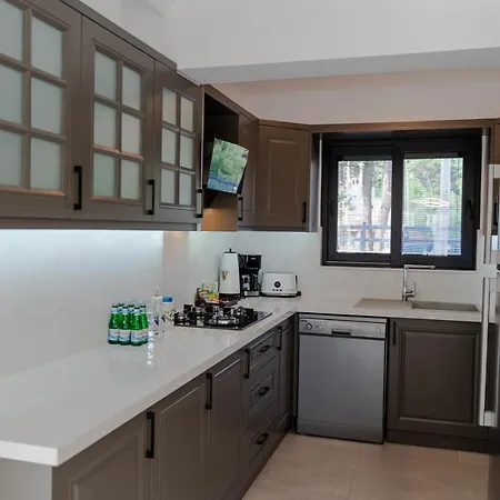Fethiye'de Müstakil Havuzlu 4 Yatak Odalı Müstakil Villa Olive Villa *