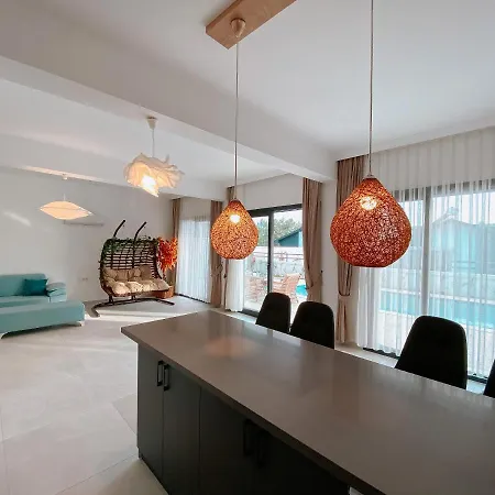 Fethiye'de Müstakil Havuzlu 4 Yatak Odalı Müstakil Villa Olive *